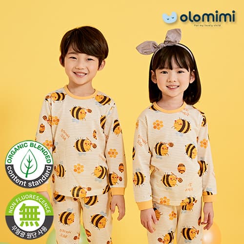 _OLOMIMI_ KOREA 21FW Pajamas_sleepwear_Honey Bee